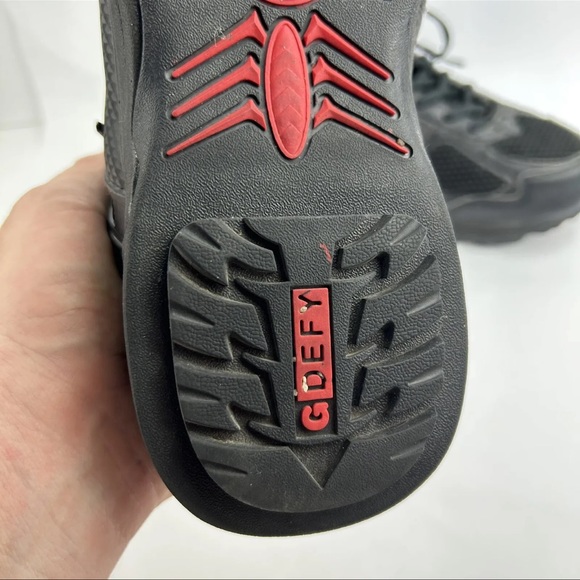 Gravity Defyer G Defy Mens Black Lace Up Sneakers TB902 Three Spring Size 7.5 - Picture 6 of 9